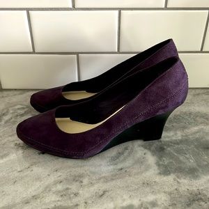 Lela Rose for Payless Purple Garrison Wedges Size 8.5